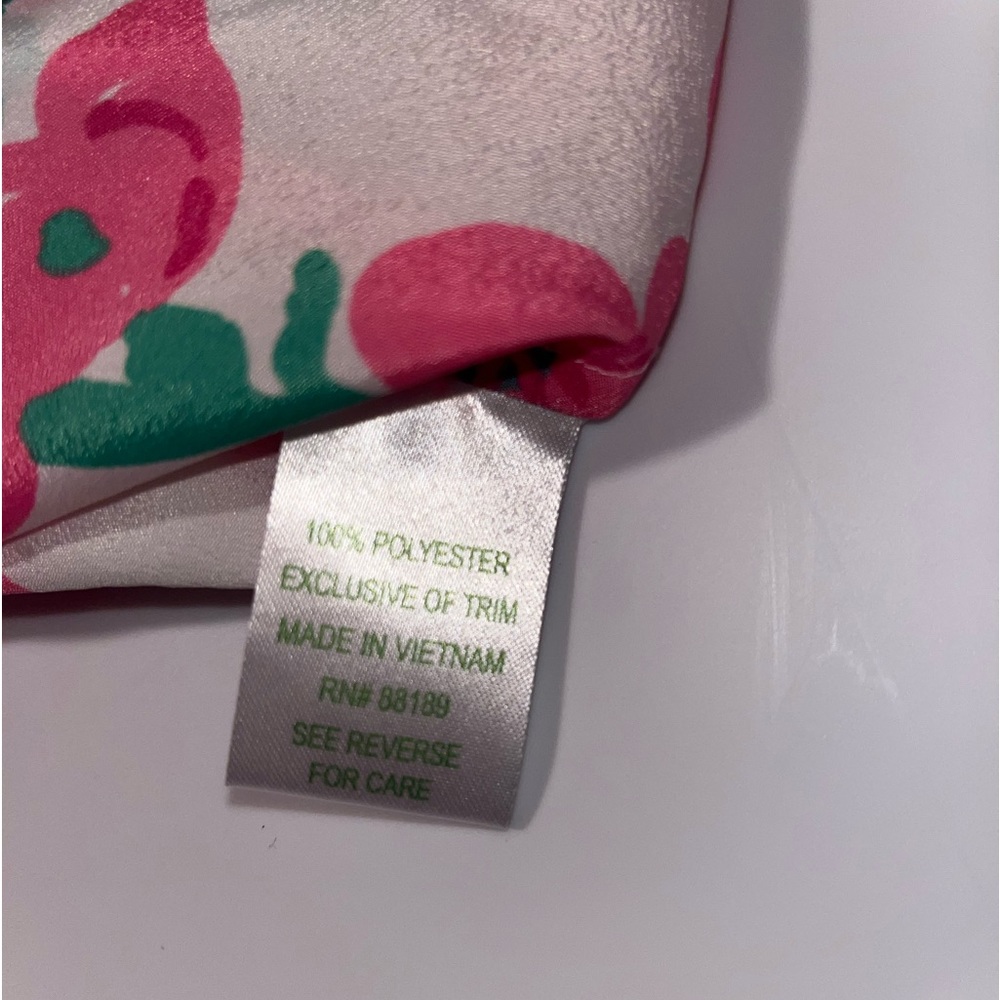 Lilly Pulitzer Large Floral Kapri Button Down Blouse - Picture 3 of 3
